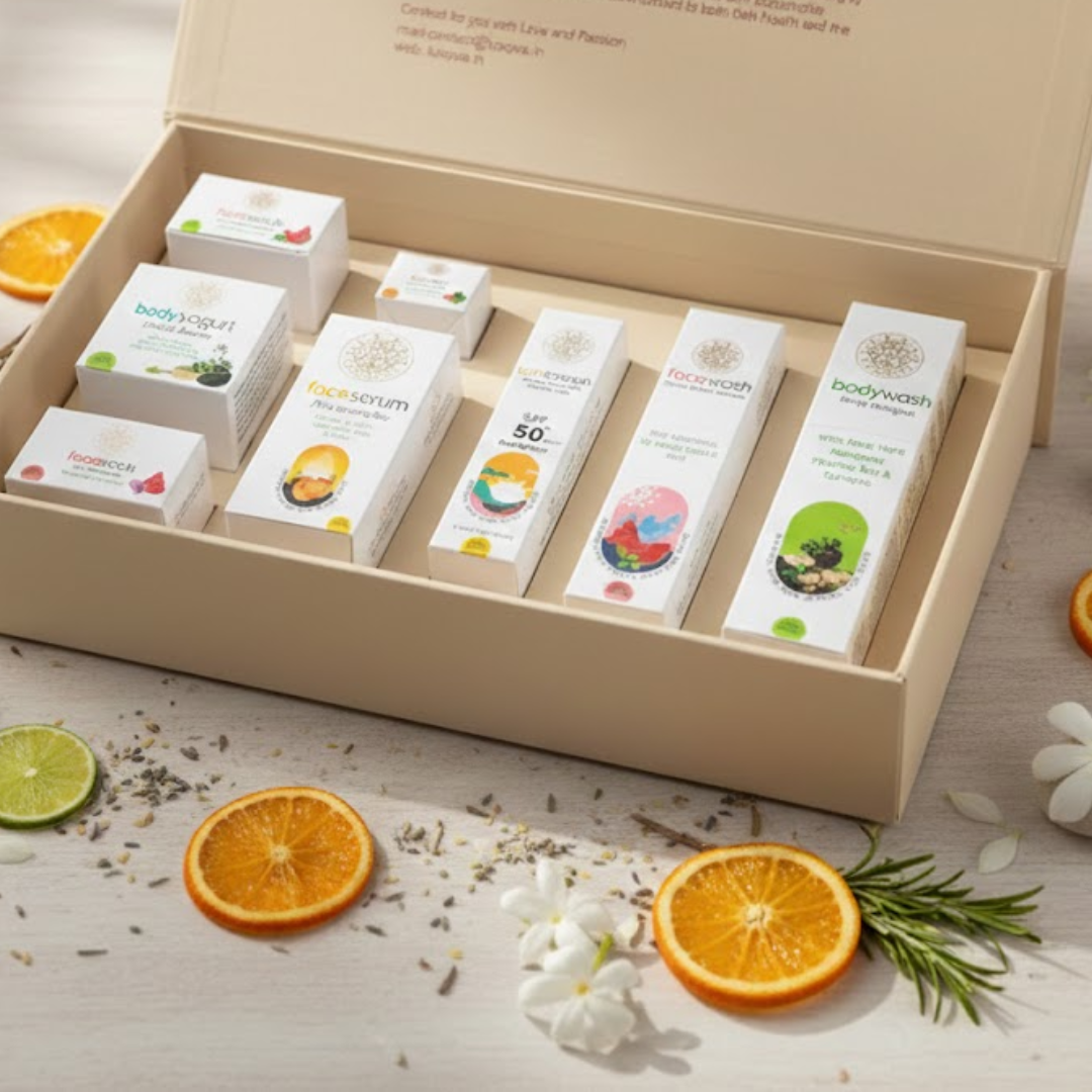 LUXOVA Skincare Combo Kit with Face Wash