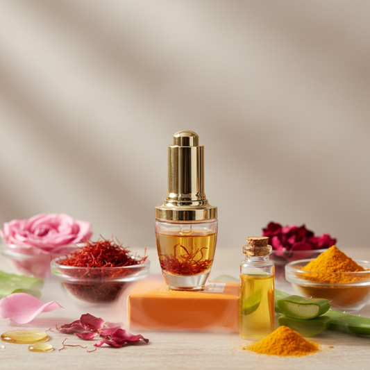 Saffron Face Oil for Radiant Glow & Anti-Aging
