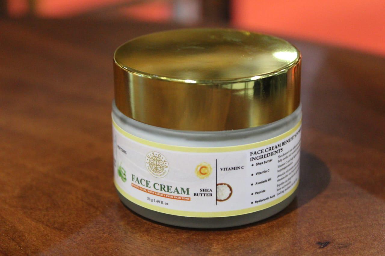 Luxova Face Cream with Peptides & Vitamin C