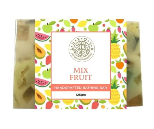 Natural Mixed-Fruit Bathing Soap 125g (Pack of 1)