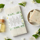 Luxova Jasmine Blossom Bathing Soap lather for gentle daily cleansing